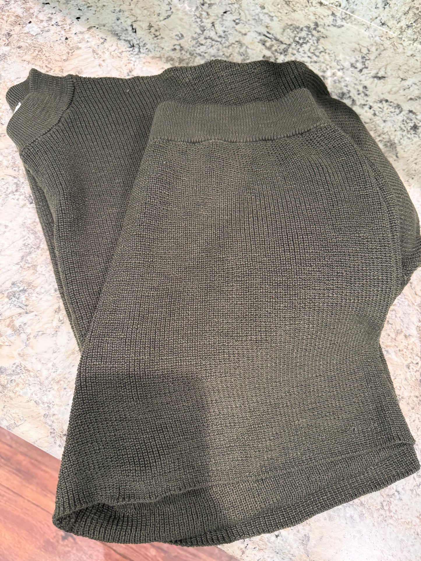 The Cozy Knit Mock Neck Set - 2 Colors