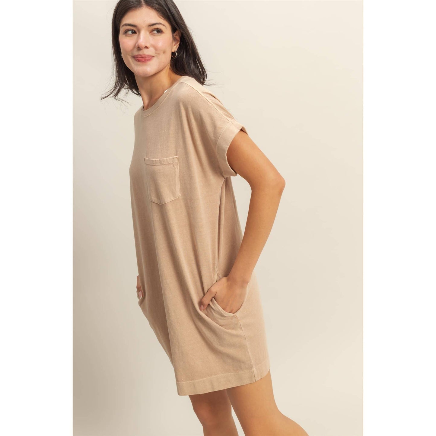 Macie Tshirt Dress - 4 COLORS!
