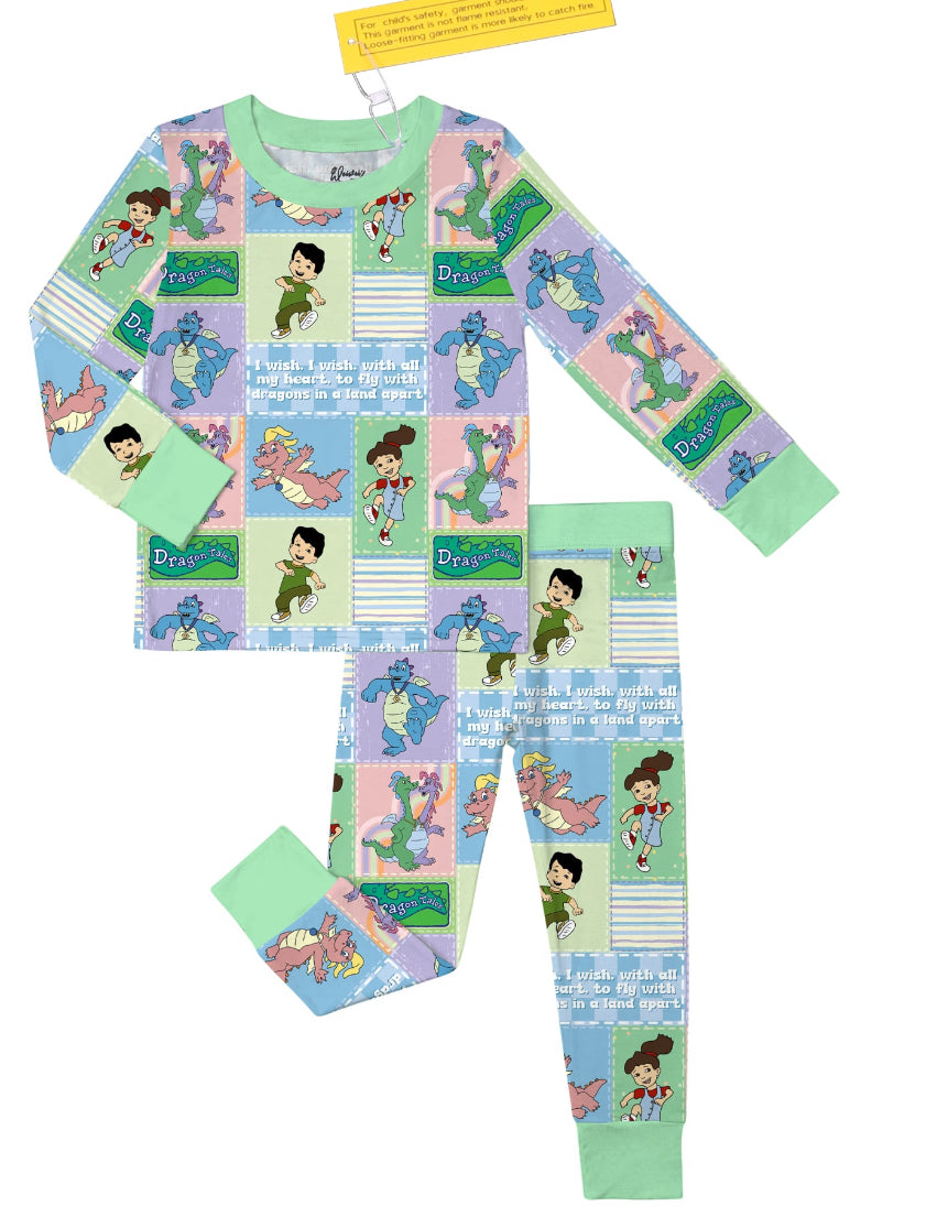 Dragon Tales 2 Piece Pants Set