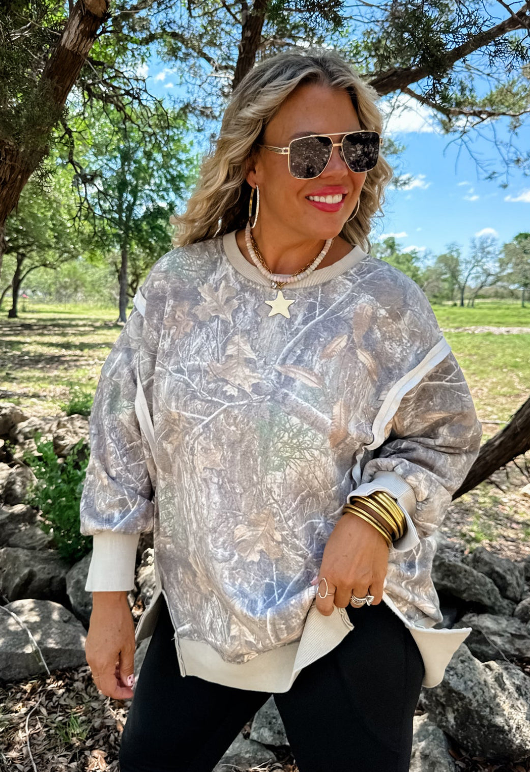 Camo Classic Crew Pullover