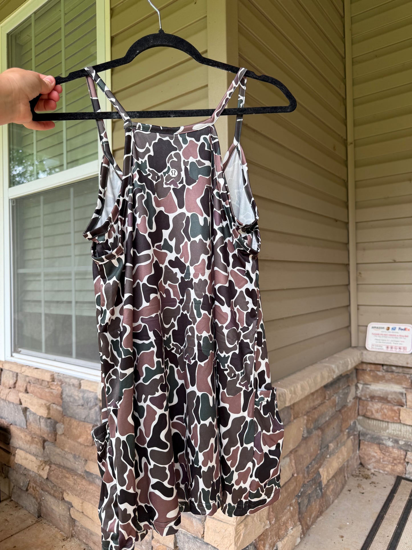Camo Romper **PREORDER** 15 DAY TURN AROUND TIME - INSPIRED PRINT