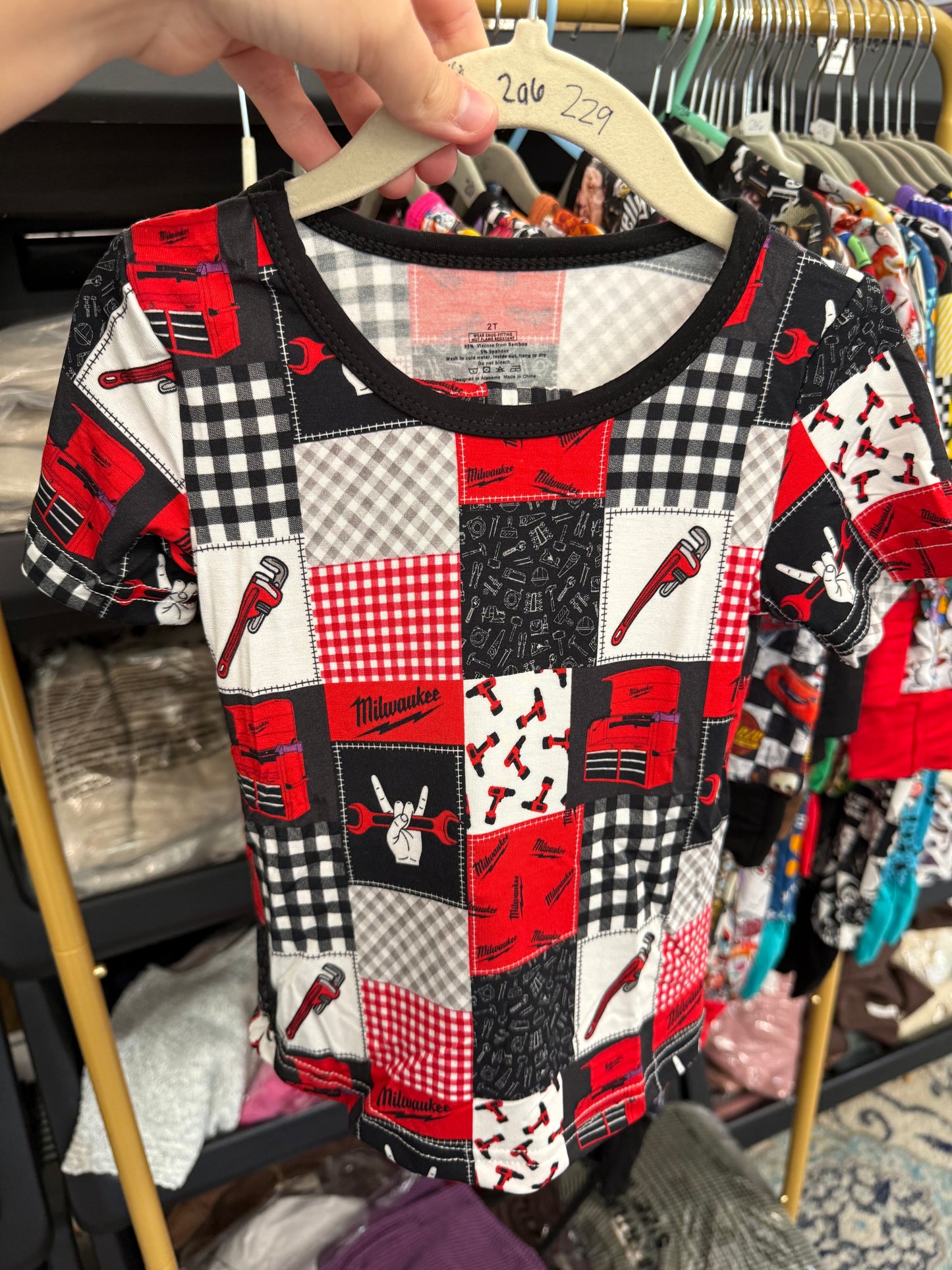 !! PREORDER !! Milwaukee Patchwork Zippy & Long Sleeve Set