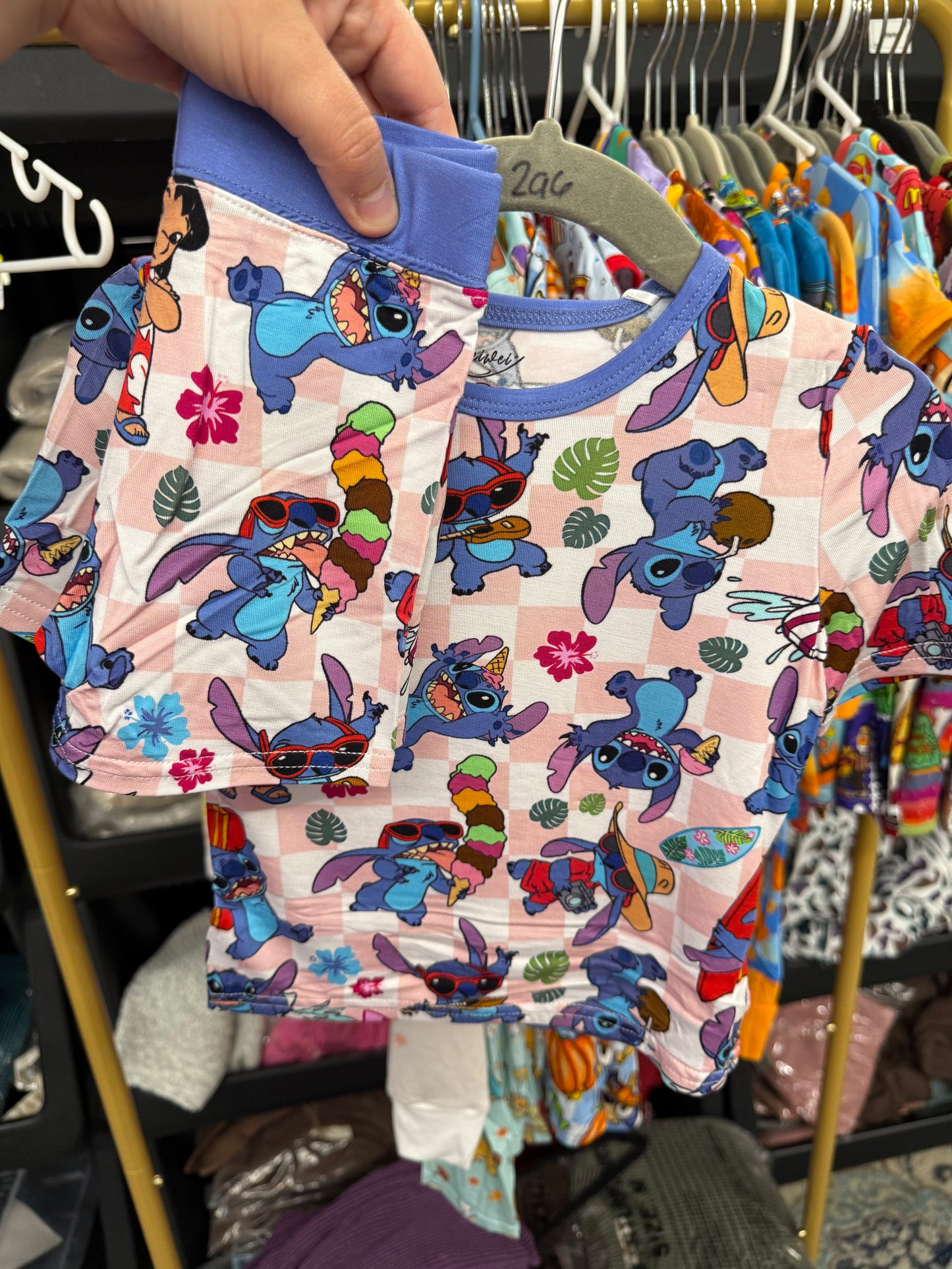 Hawaiian Paradise Shorts Set (Stitch)