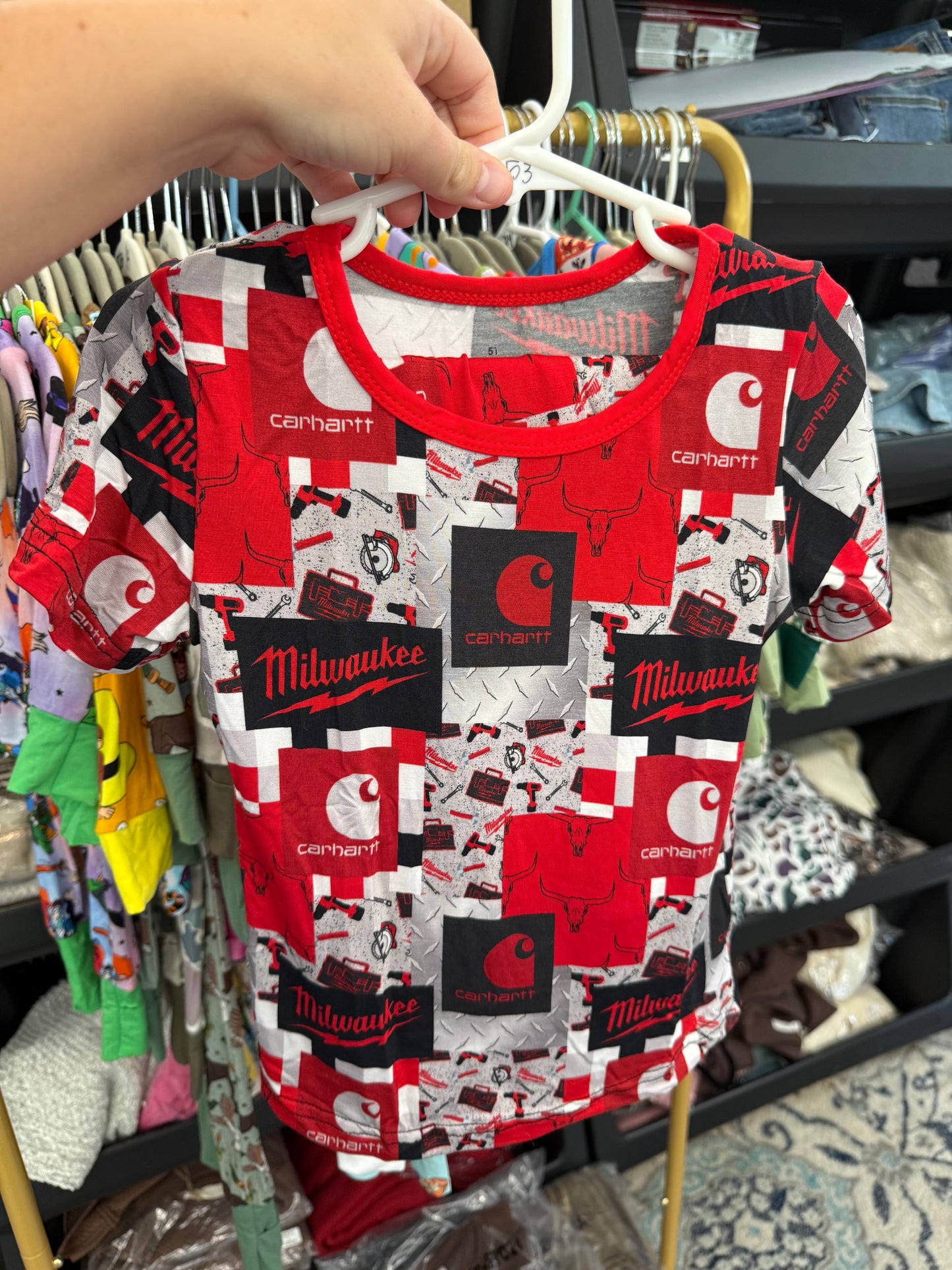 Milwaukee / Carhartt Zippy & Short Sleeve Pants Set
