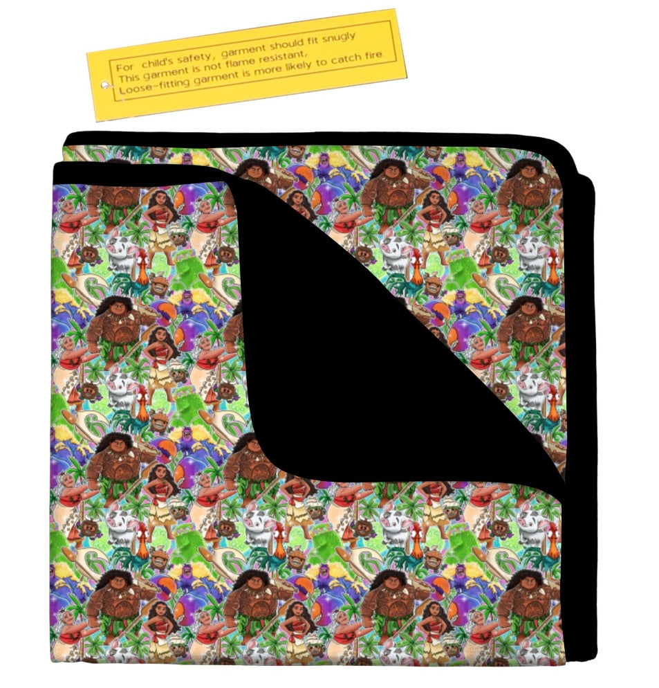 Wayfinding Princess 50 X 50 Bamboo Blanket
