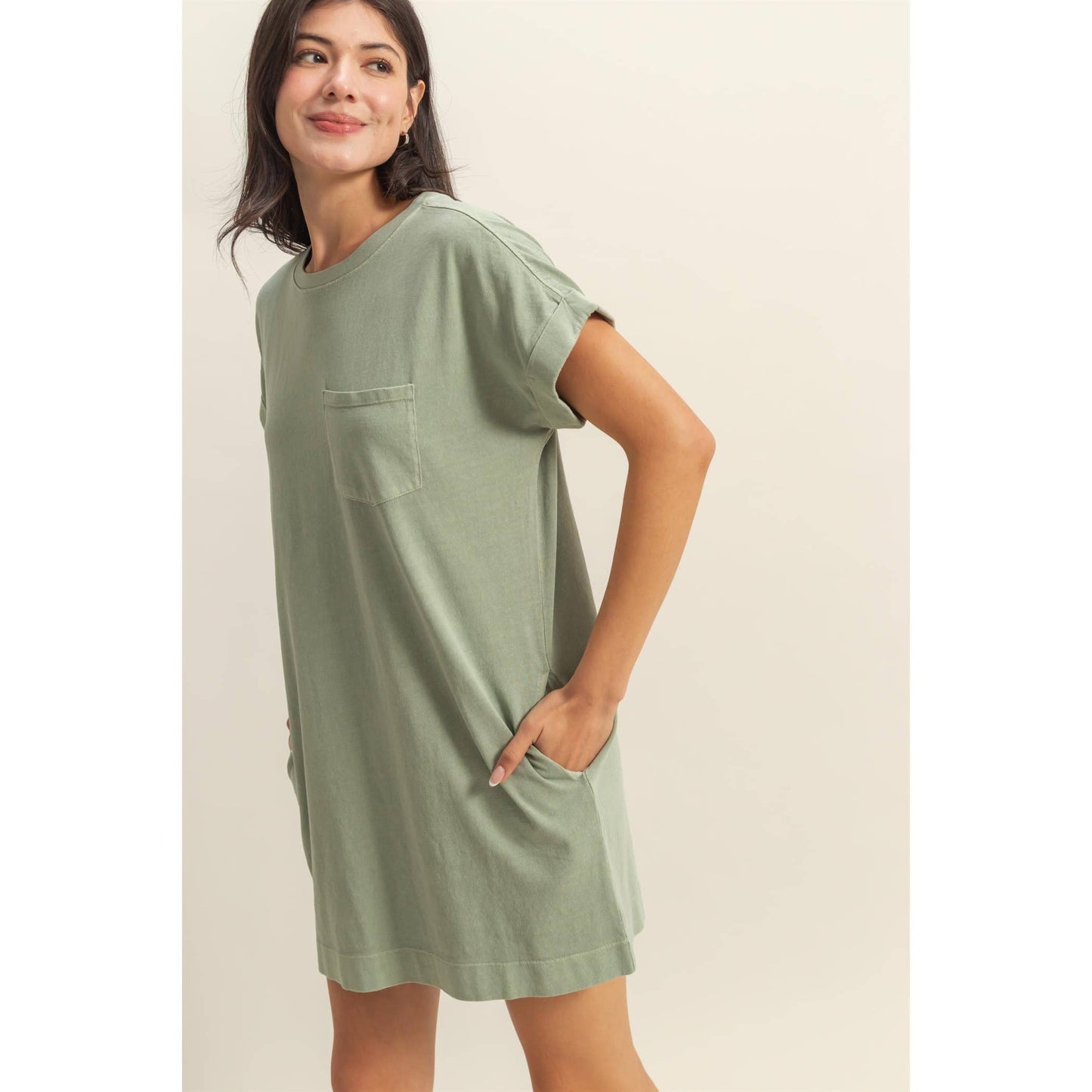 Macie Tshirt Dress - 4 COLORS!