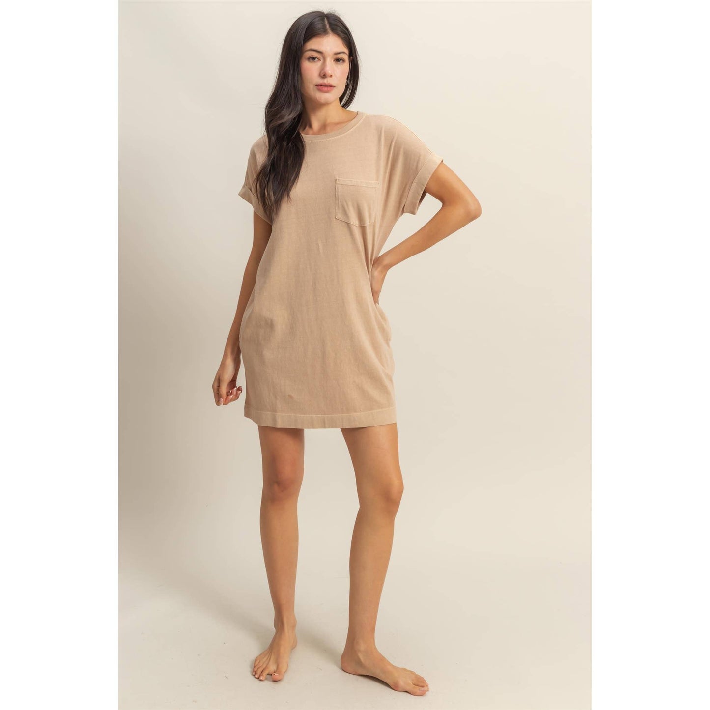 Macie Tshirt Dress - 4 COLORS!