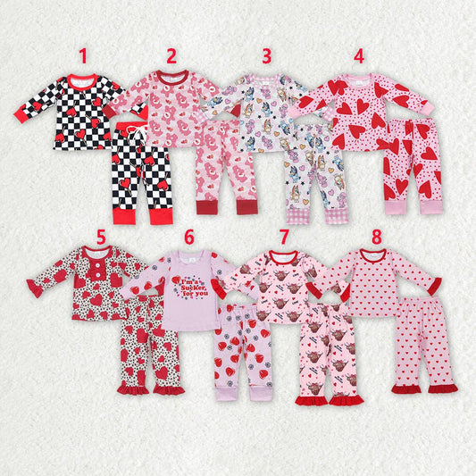 Childrens Valentines Day PJ Sets