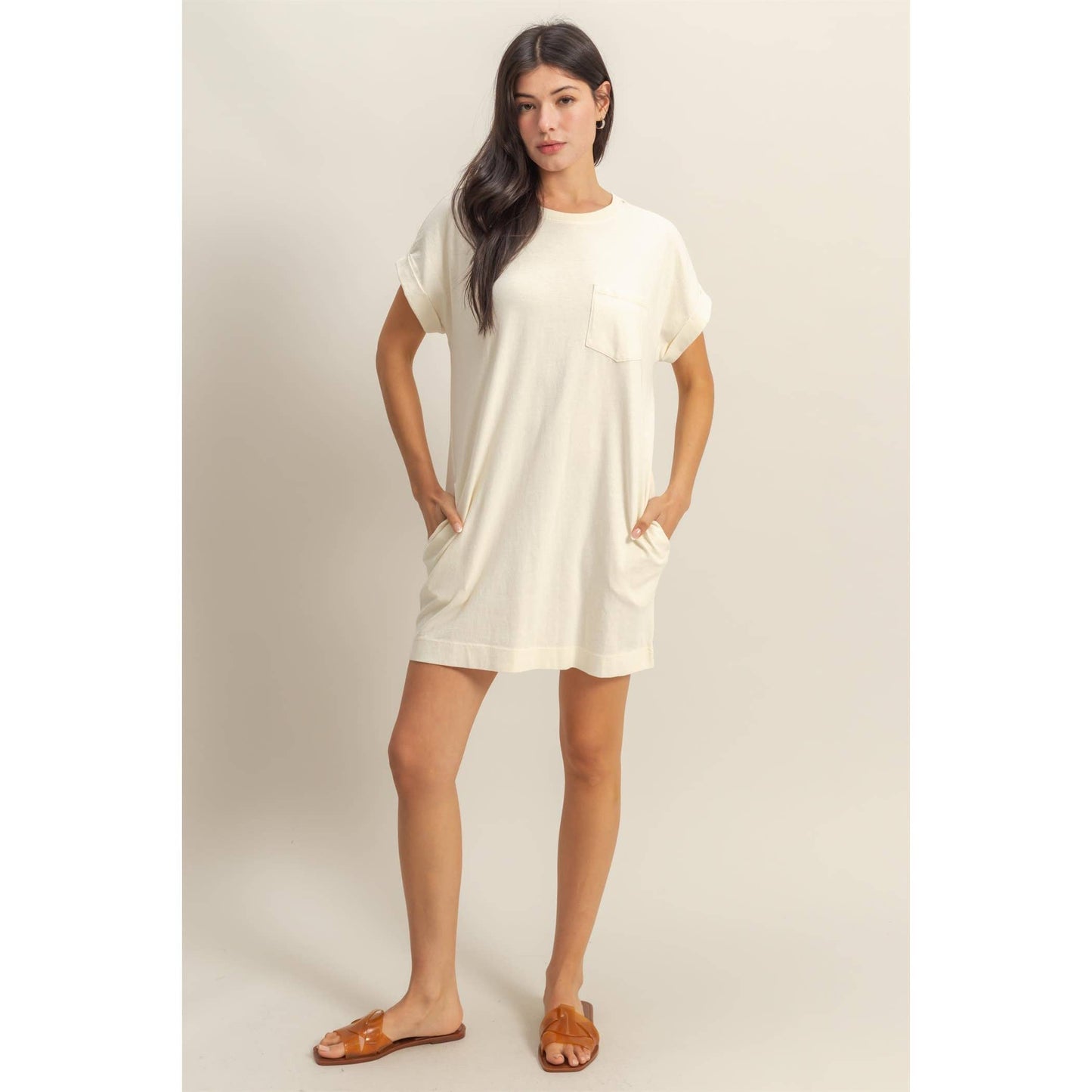 Macie Tshirt Dress - 4 COLORS!