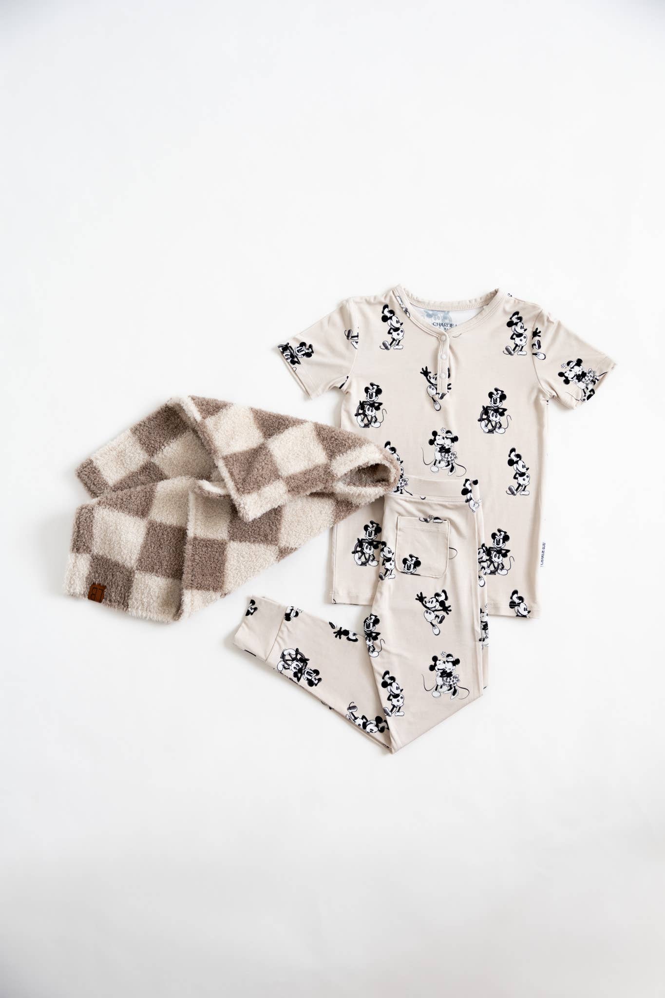 Steamboat Mickey| Two Piece Pajama Set | Bamboo