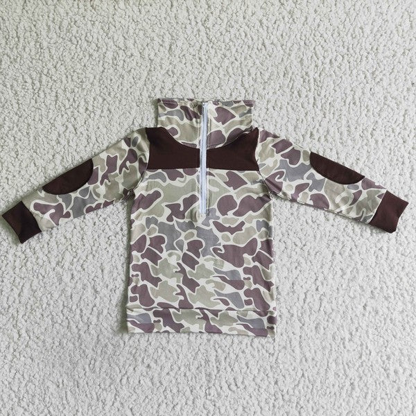 Camo Pullover (Dark)