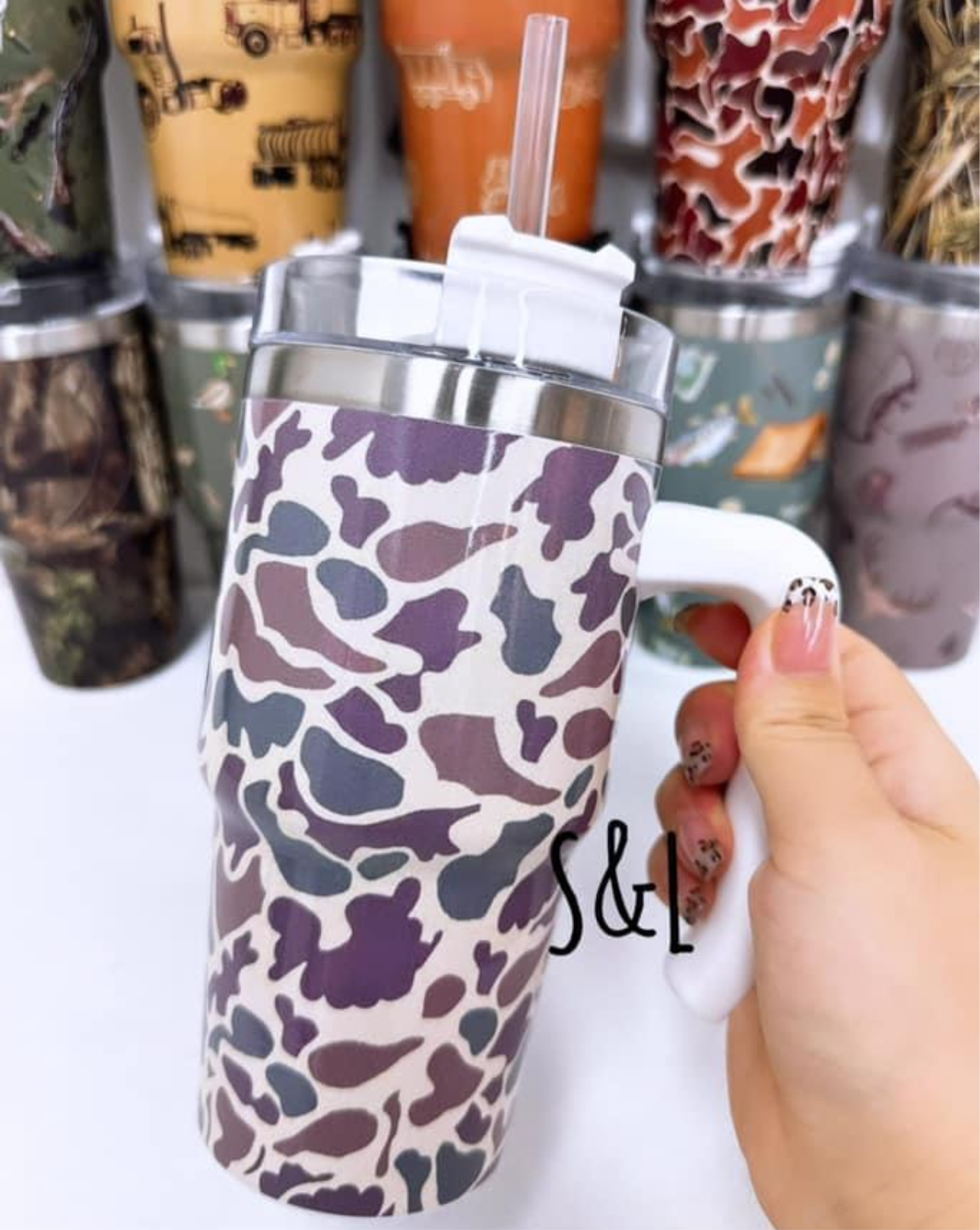 20oz Camo Tumblers