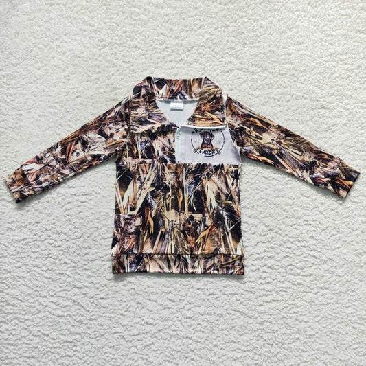 Camo Dog Pullover