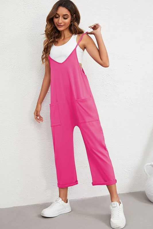 Spaghetti Strap Straight Leg shops Jumpsuit