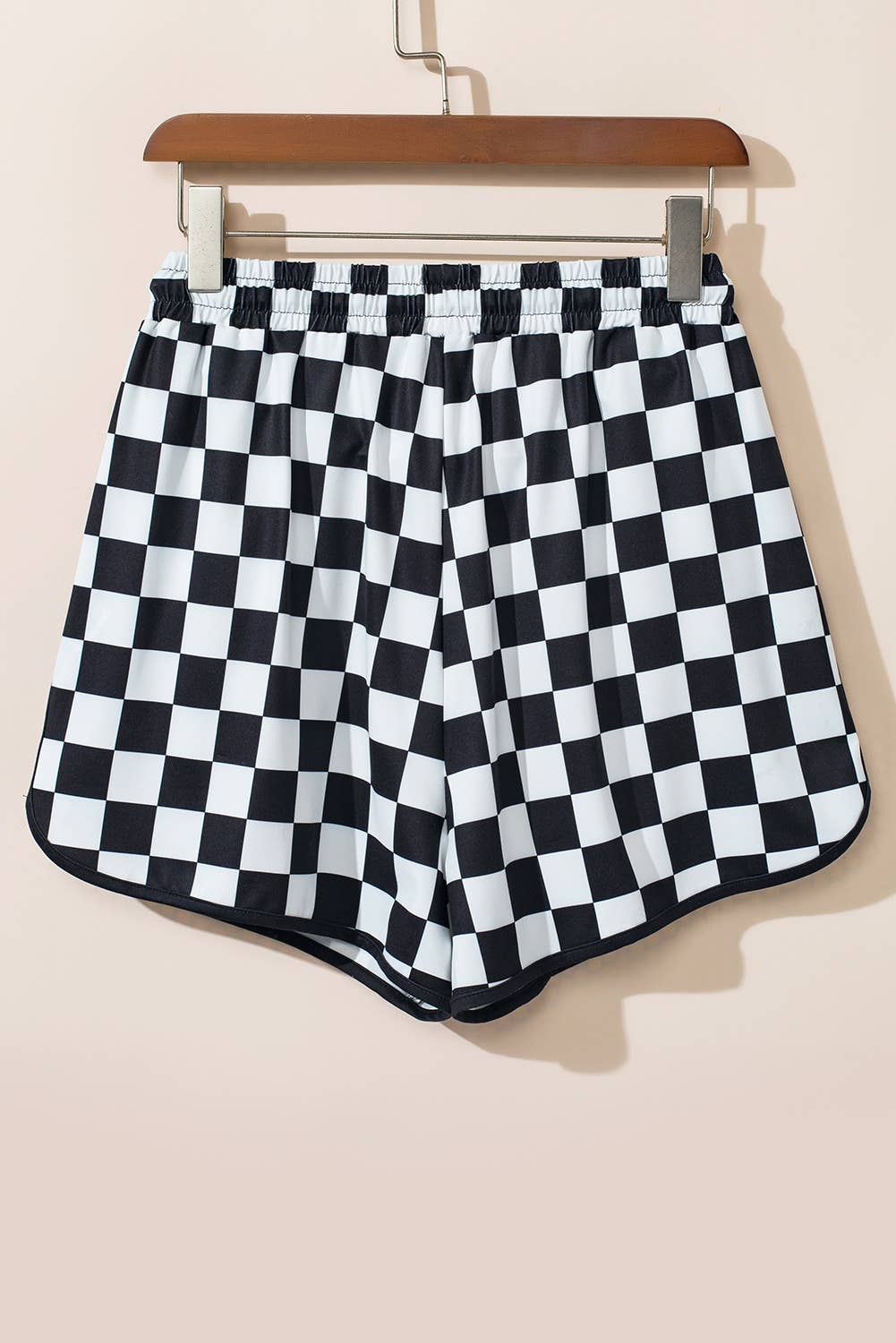 Bailey Checkered Drawstring Shorts