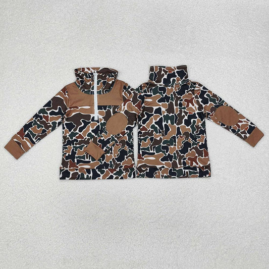 Toddler Retro Camo Pullover