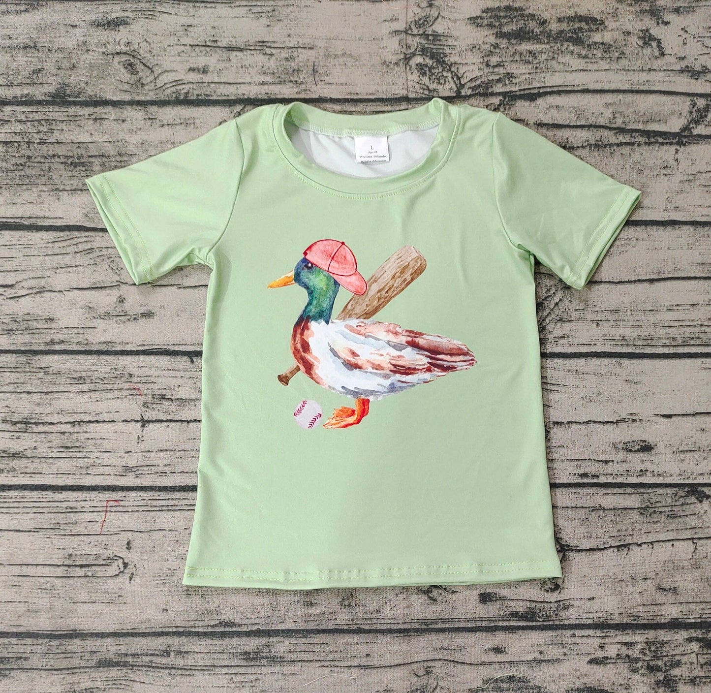 Duck Baseball Short Sleeve T-shirt