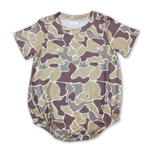 PREORDER Camo Bubble Romper