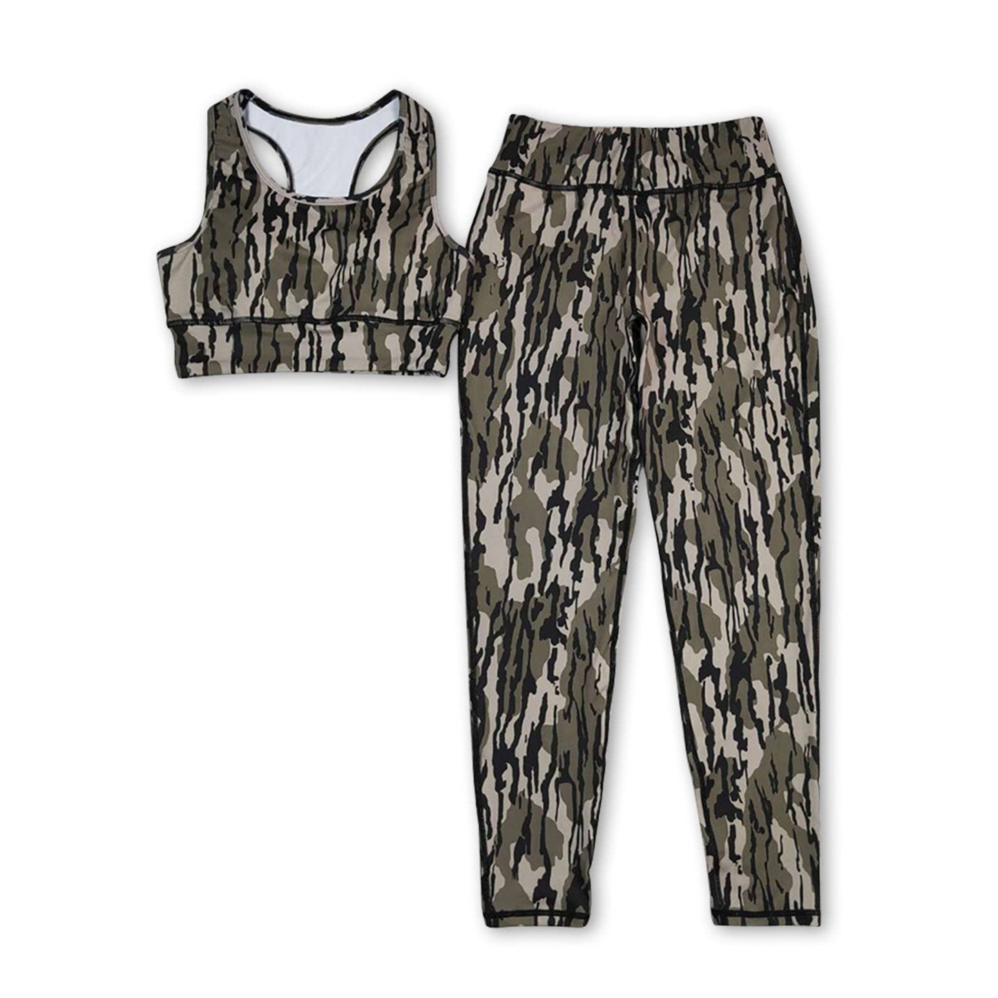 Bottomland Camo Leggings Set