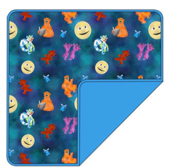 PREORDER Bear in the Big Blue House 50 X 50 Blanket