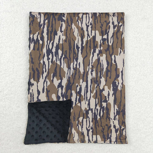 Bottomland Camo Minky Blanket