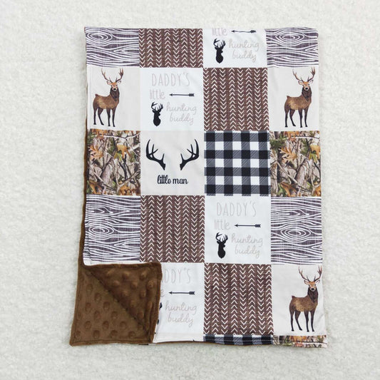 Hunting Buddy Minky Blanket PREORDER