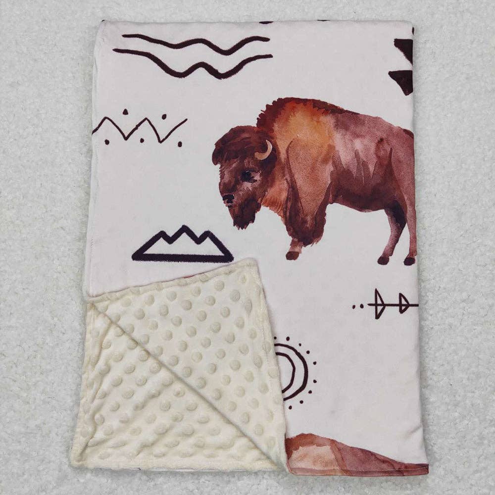 Cow Minky Blanket PREORDER