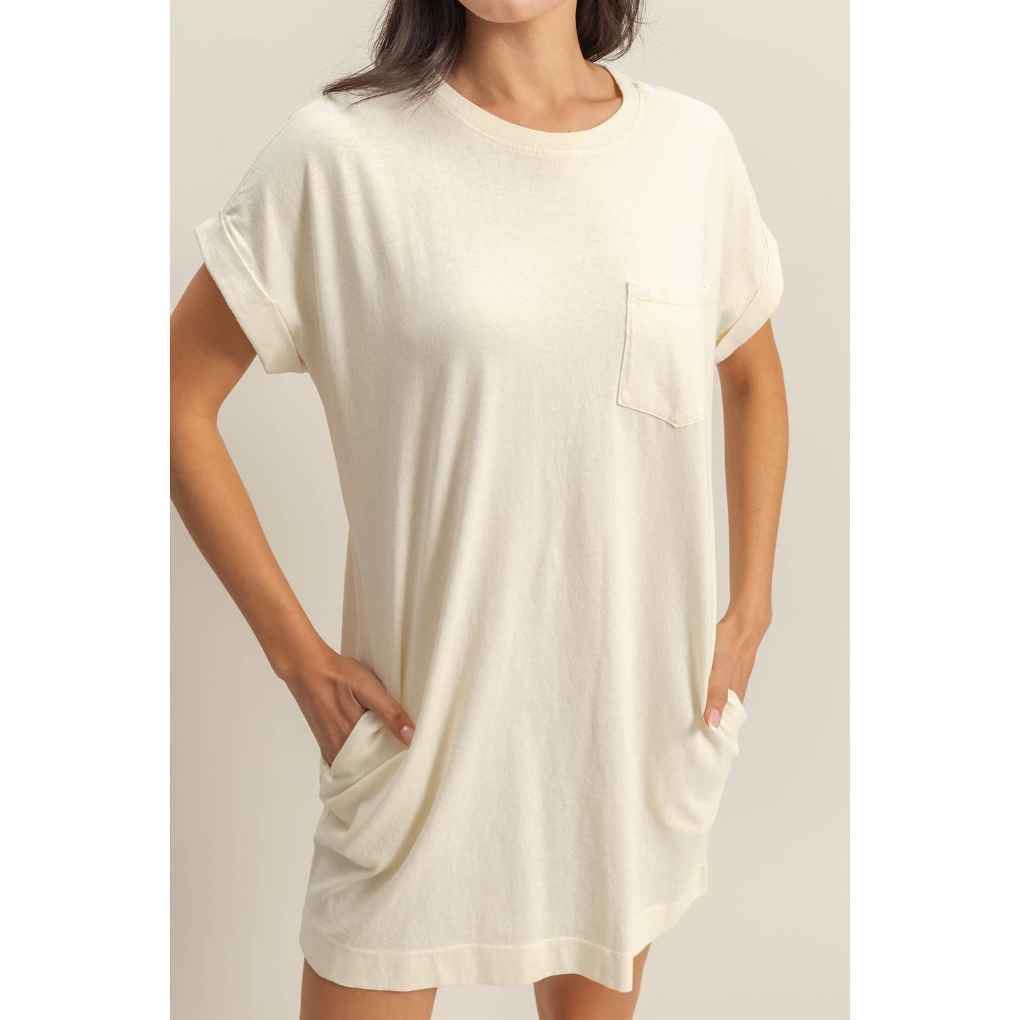 Macie Tshirt Dress - 4 COLORS!