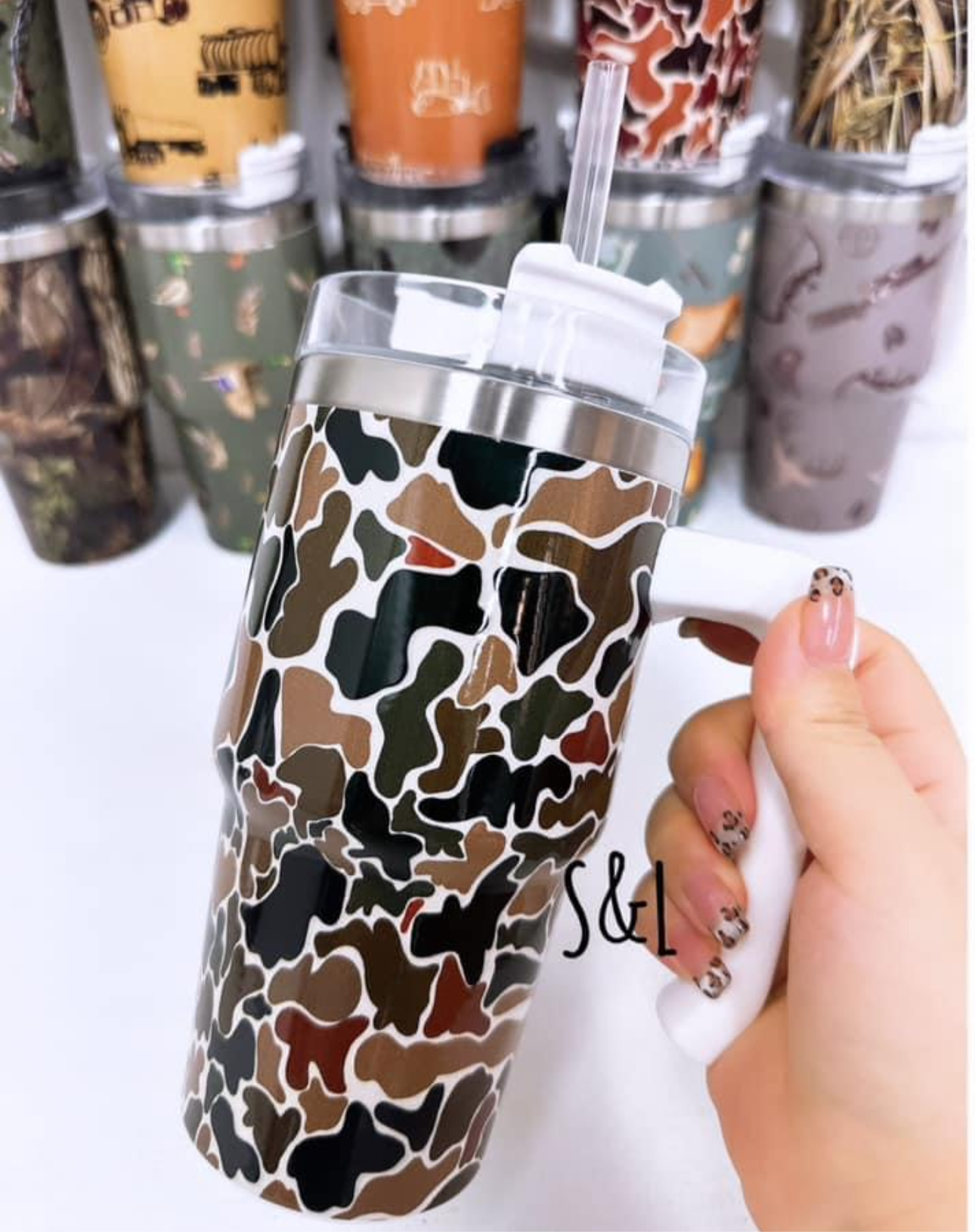 20oz Camo Tumblers