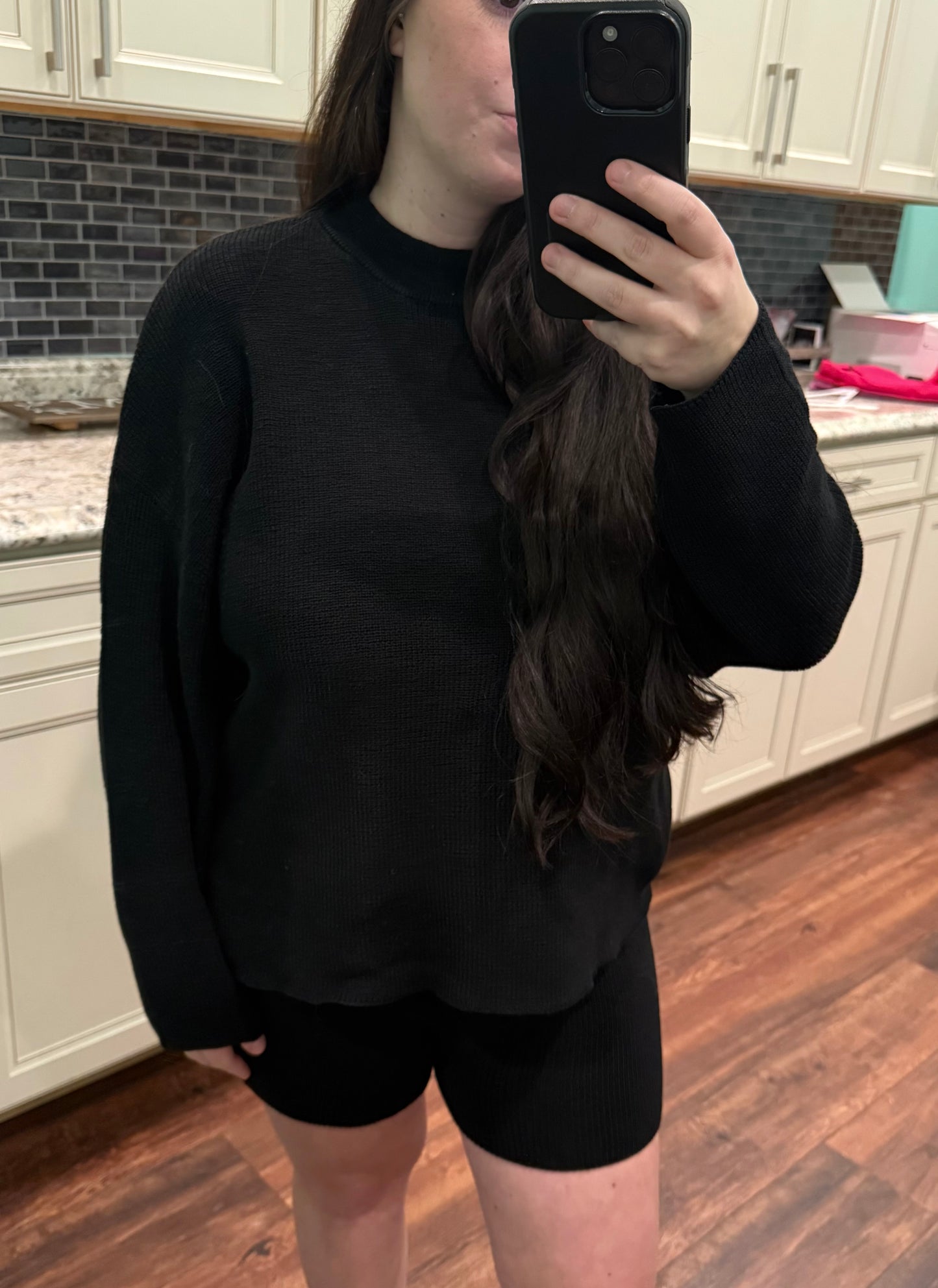 The Cozy Knit Mock Neck Set - 2 Colors