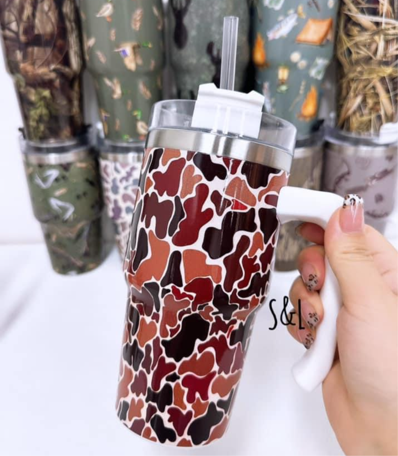 20oz Camo Tumblers