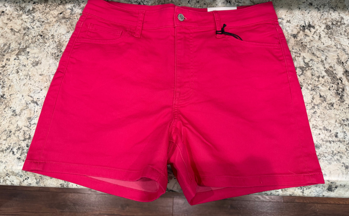 The Addison Stretchy Denim Shorts - 2 Colors