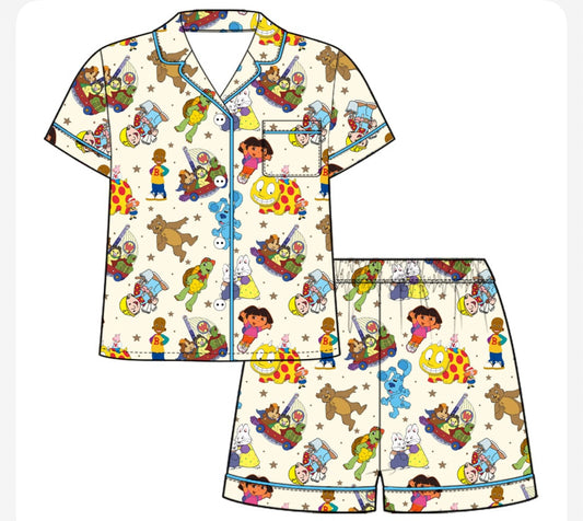 Y2K NICKELODEON PREORDER WOMEN'S SHORTS SET