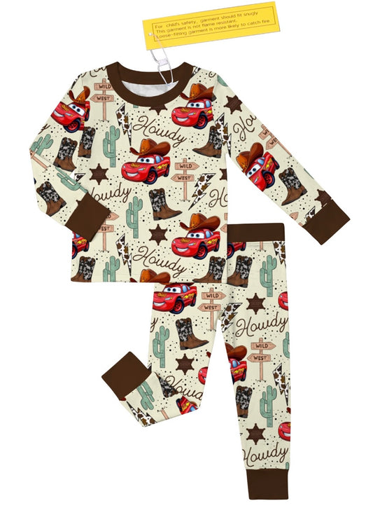 Western Characters 2.0 2 Piece Long Sleeve & Pants Set