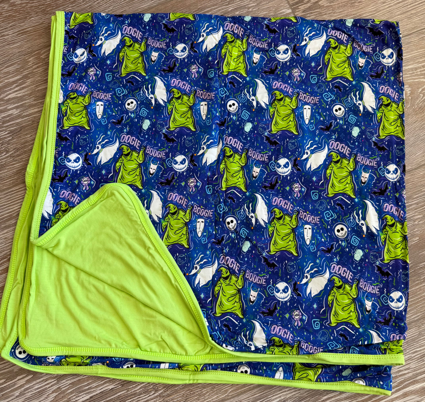 Oogie Boogie 40x40 Bamboo Blanket