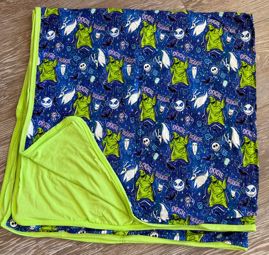 Oogie Boogie 40x40 Bamboo Blanket