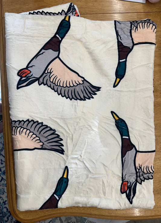 50”x60” Mallard Fleece Blanket