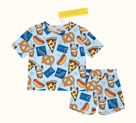 Sams Club 2 Piece Day Wear Shorts Set