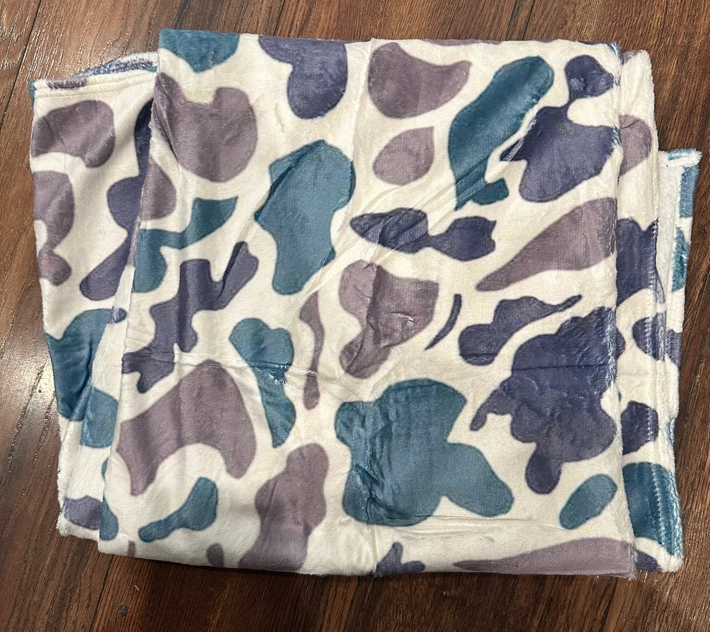 50”x60” Camo Fleece Blanket - 3 PRINTS!