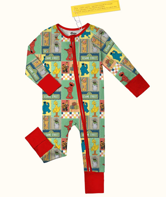 Elmo's World Patchwork Zippy