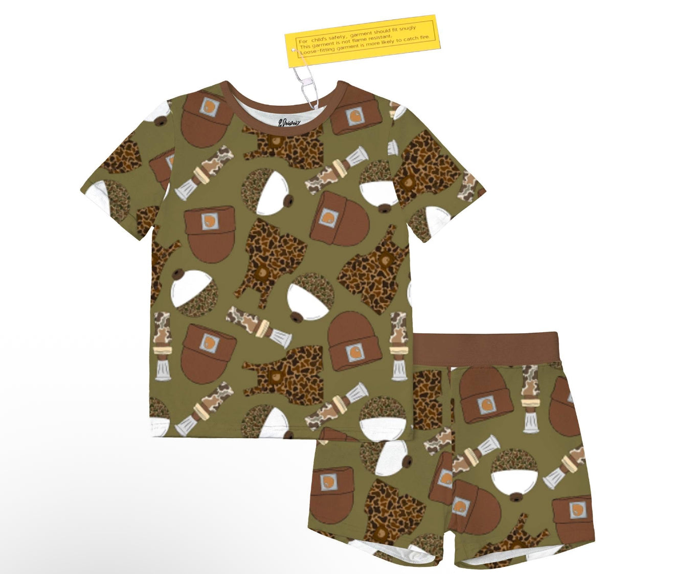 Carhartt / Hunting 2 Piece Short Sleeve & Shorts Set