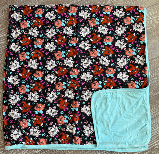 The Aristocats 40x40 Bamboo Blanket