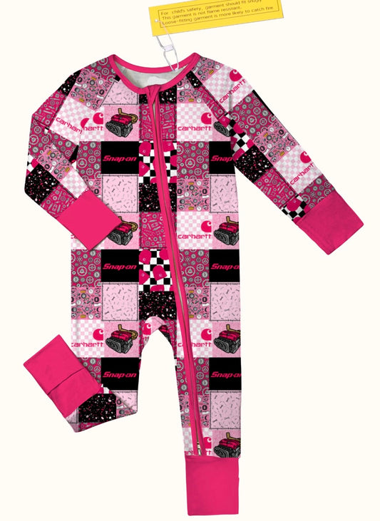 Pink Snap On / Carhartt Zippy