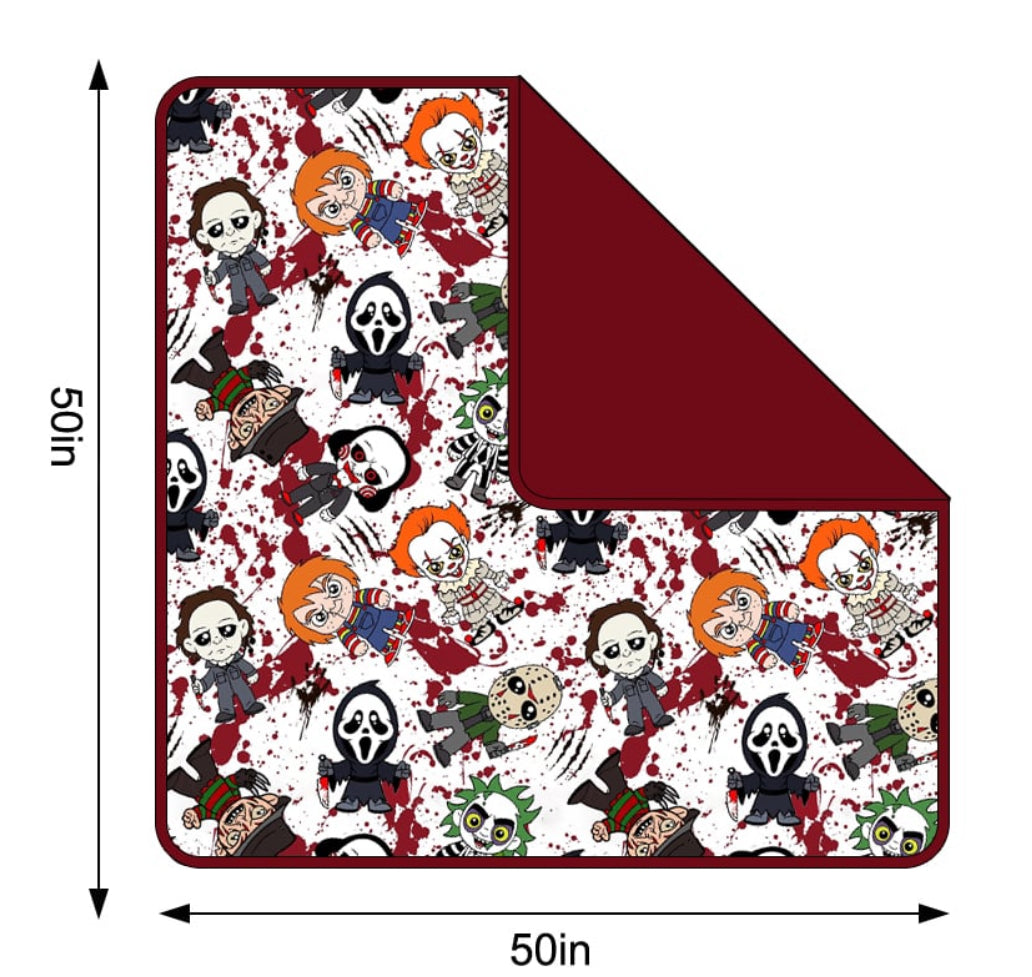 !!! PREORDER !!! Psycho Killers 50 X 50 Blanket