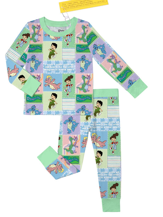 Dragon Tales 2 Piece Pants Set