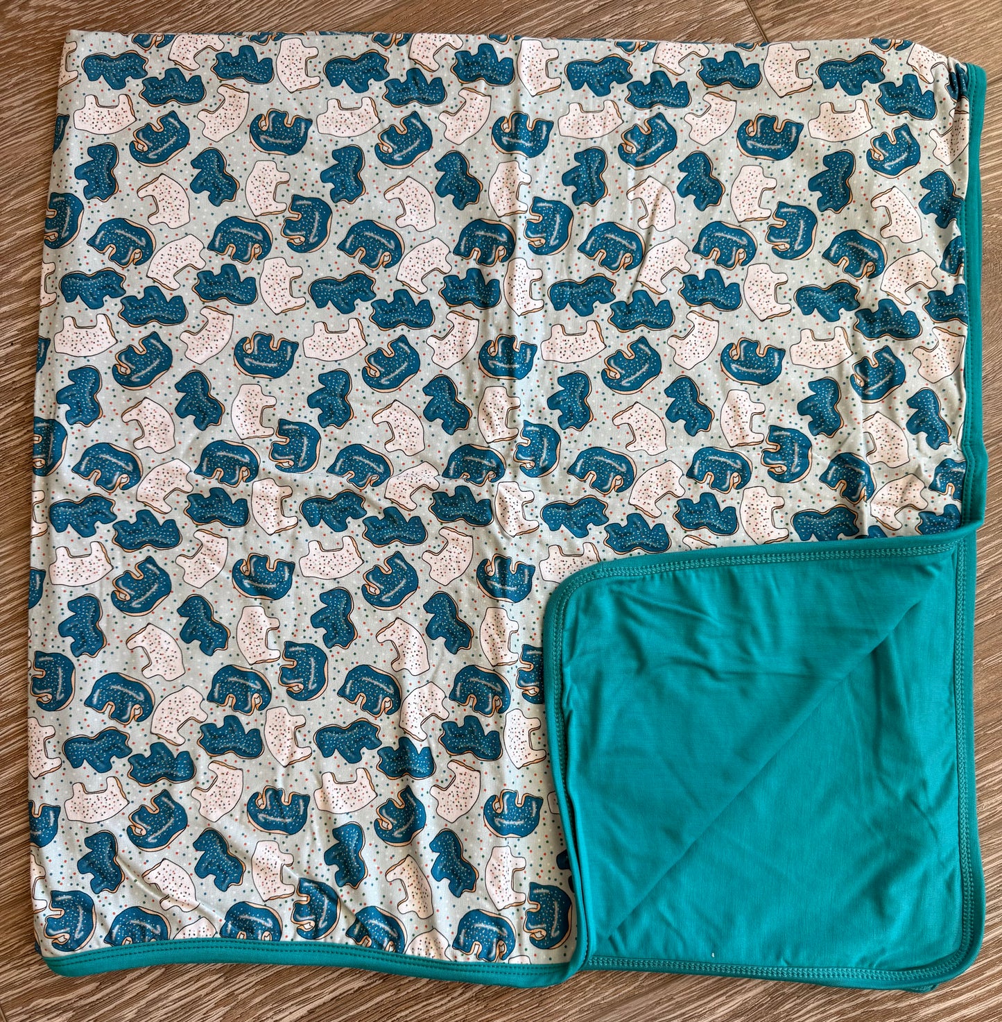 Animal Crackers 40x40 Bamboo Blanket