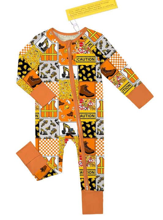Orange Construction Zippy