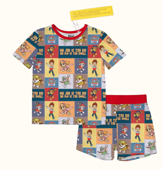 Paw Patrol Patchwork 2 Piece Shorts Set