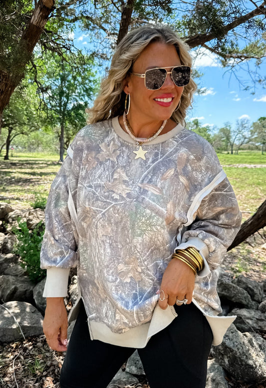 Camo Classic Crew Pullover