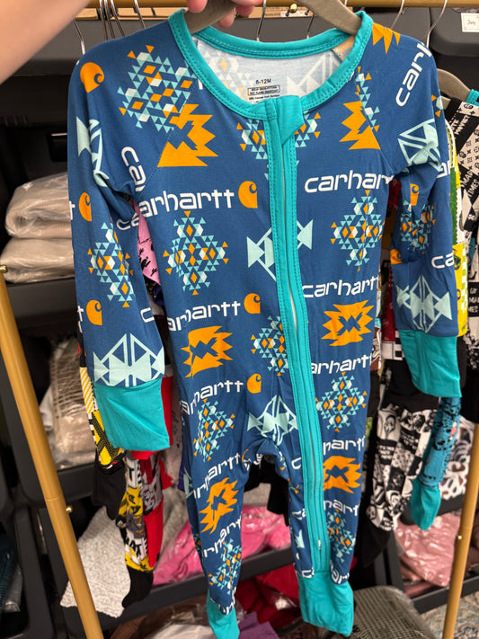 !! PREORDER !! Blue Carhartt Zippy & Long Sleeve Set